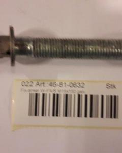 Fixanchor W-FA/S M16x150 galv.